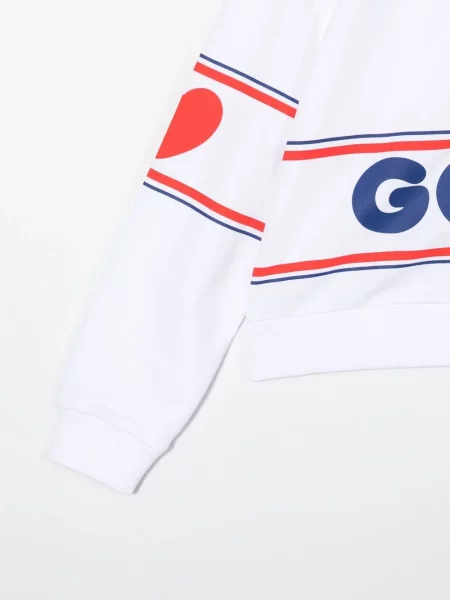 Bluza z kapturem dziecięca Gcds biała