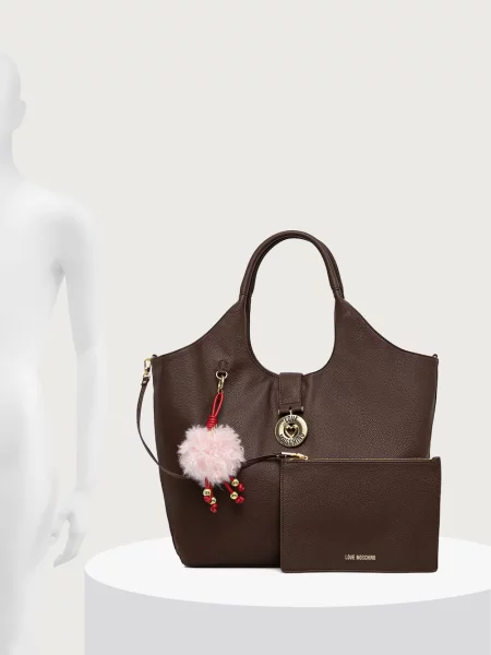 LOVE MOSCHINO Táska Sötétbarna barna