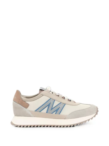 Sneakerși Moncler din piele de căprioară