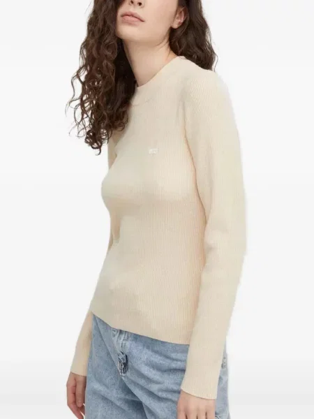 Curea Levi's® cu broderie cu cataramă cu dungi albastru