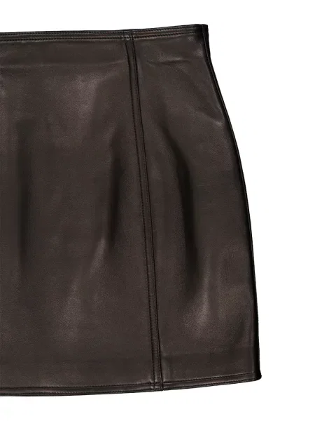 Mini sukňa Balmain čierna