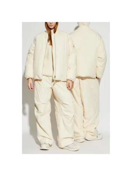 Spodnie Moncler beżowe