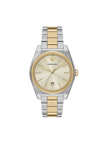 Emporio Armani zegarek srebrny szary