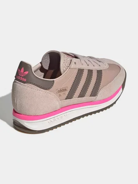 ADIDAS ORIGINALS Sportcipő SL 72 RS barna / taupe / rózsaszín / fehér bézs