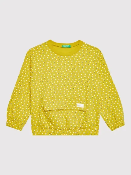 United Colors Of Benetton Суитшърт зелен