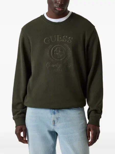 Hanorac Guess cu autograf verde