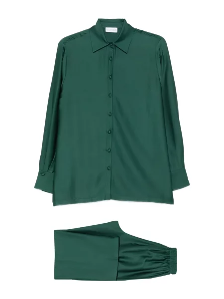 Pantaloni Silkylicious verde