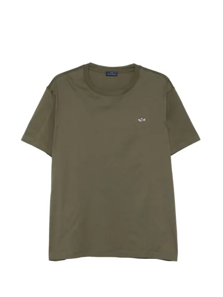 Tricou Paul & Shark cu autograf verde