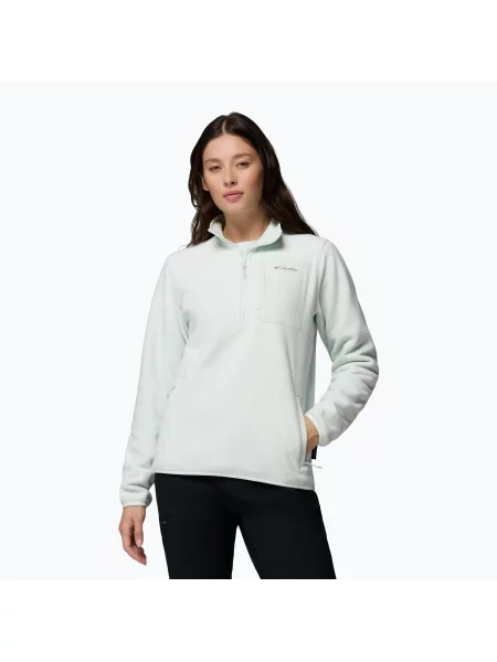 Bluză fleece pentru femei Columbia Pacific Arch Half Zip Fleece Tea Light