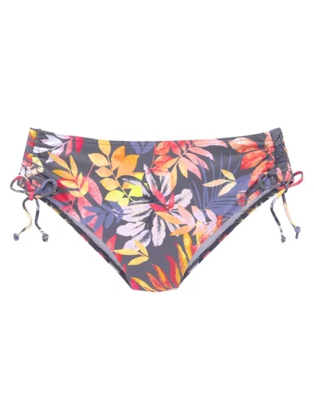 VIVANCE Slip costum de baie închis / albastru porumbel / galben / roșu / roz gri