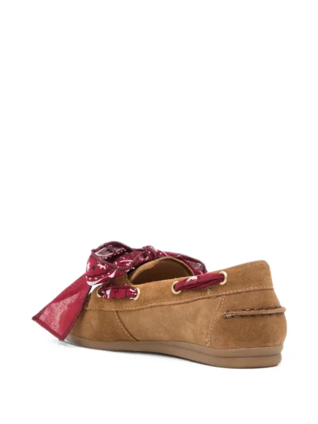 Велурени лоуфъри Toral Shoes кафяво