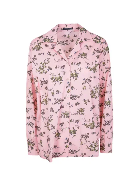 Cămașă Laura Urbinati cu model floral roz