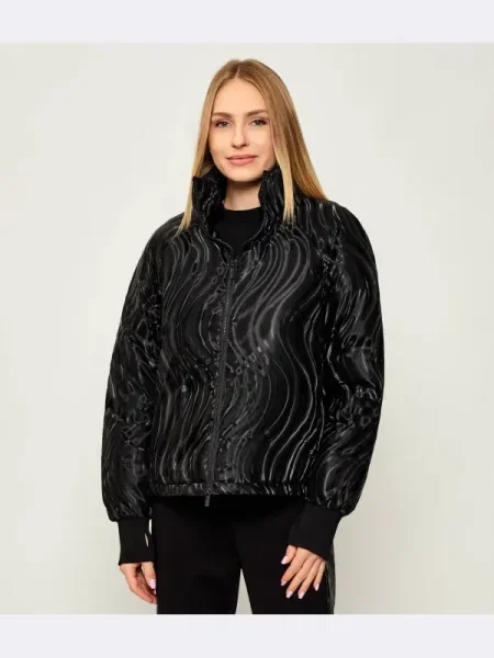 Armani Exchange geacă de iarnă negru