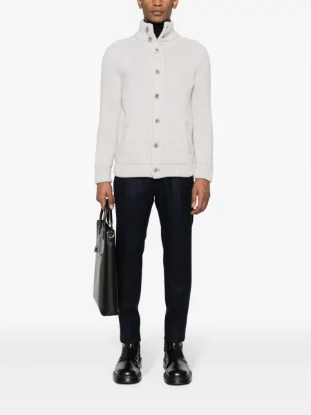 Cardigan Herno de lână gri