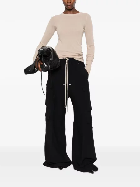 Pantaloni cargo Rick Owens negru