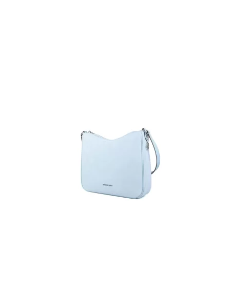 Torebka crossbody Michael Kors skórzana niebieska