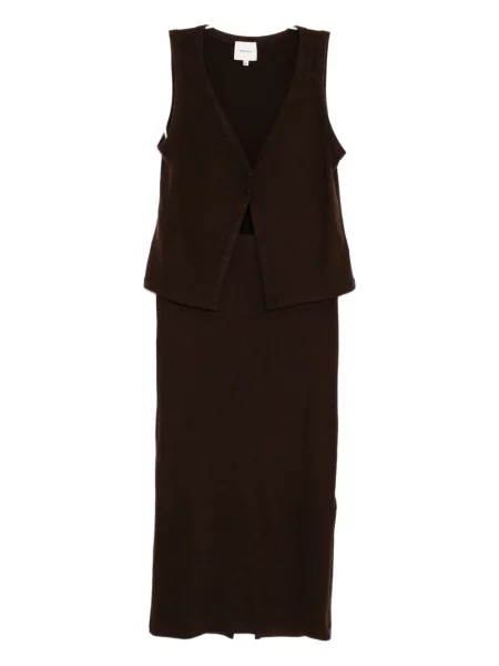 Spódnica Reformation brązowa