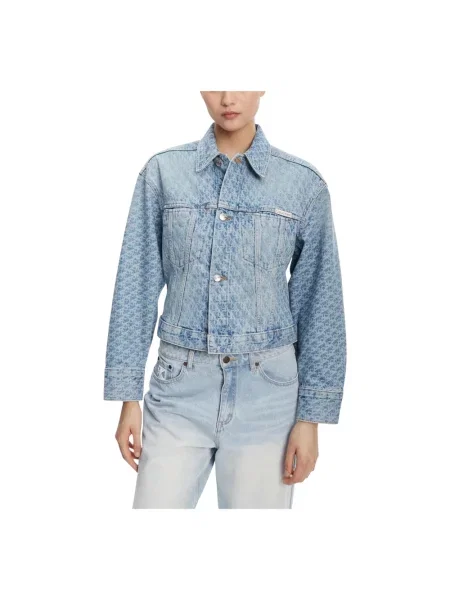 Kurtka jeansowa Calvin Klein Jeans niebieska