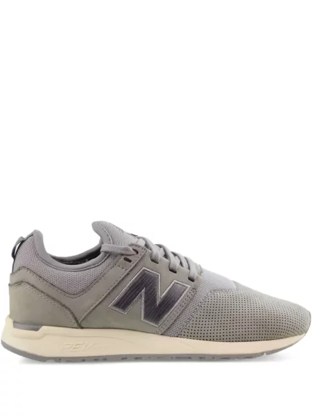 Semišové tenisky New Balance 574 šedé