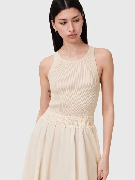 AllSaints rochie ZENIA bej