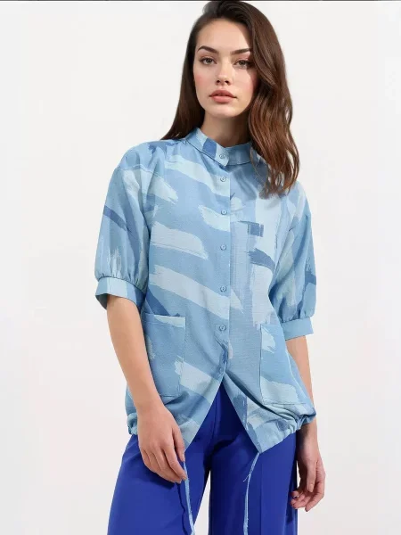 Bigdart Bluza / svetlo / temno modra
