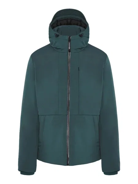 Funky Buddha Geacă de iarnă petrol verde