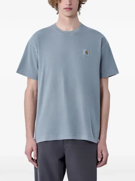 Tricou Carhartt Wip cu autograf gri