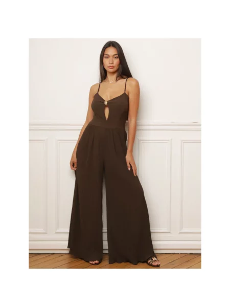 Salopetă La Modeuse maro