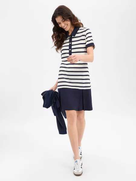 Liu Jo Sport Rochie de zi Bleumarin alb