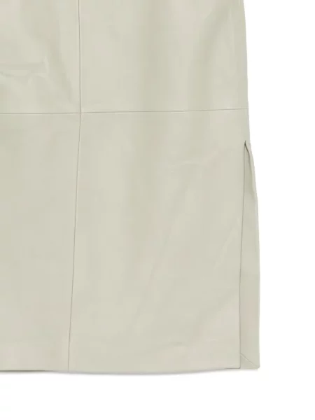 Fustă din piele Halfboy gri