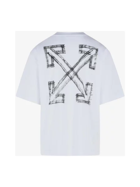 Koszulka Off-white z krótkim rękawem biała