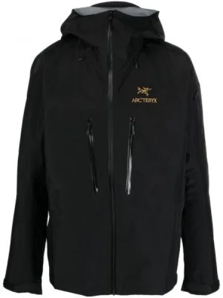 Bunda Arc'teryx s kapucí černá