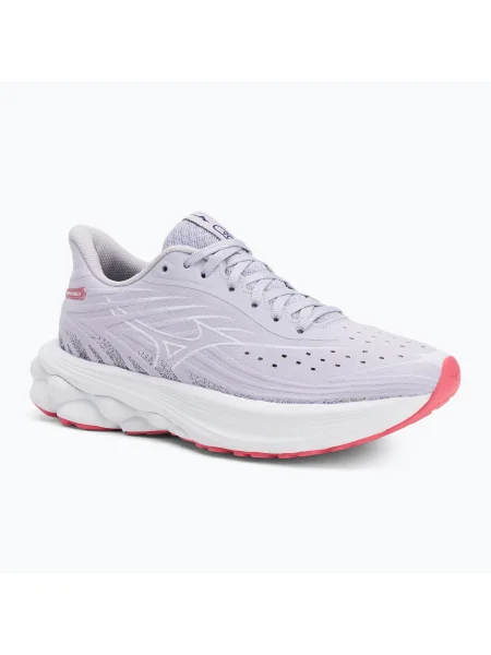 Dámske bežecké topánky Mizuno Wave Skyrise 6 bodlička/violet indigo/camellia fialová
