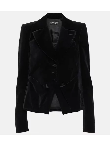 Sacou Tom Ford din velur negru