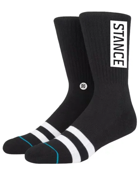 Stance Ponožky černá bílá