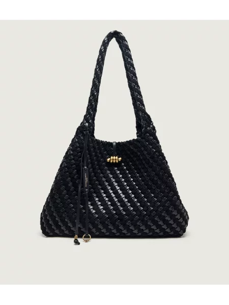 Geantă shopper Gianni Chiarini din piele negru
