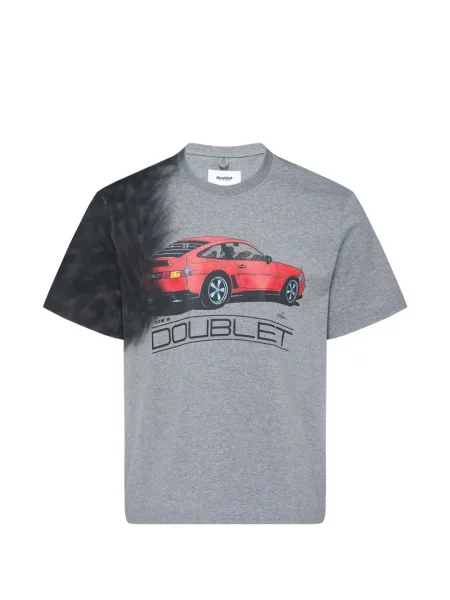 Tricou Doublet cu imagine gri