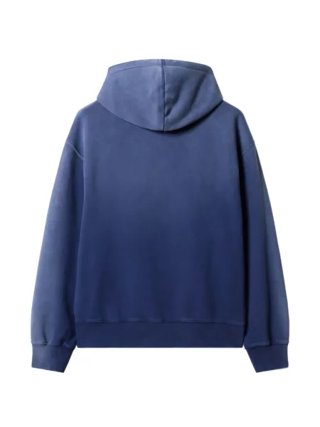 Hanorac cu glugă Maison Kitsune albastru