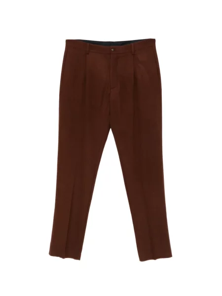 Pantaloni Doppiaa conici maro