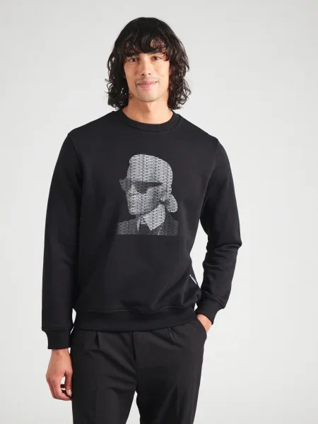 Geacă Karl Lagerfeld negru
