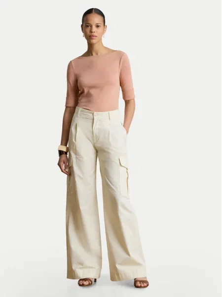 LAUREN RALPH LAUREN Marškinėliai Judy rožinė