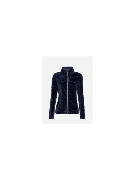 Női pulóver Aulp Verko Coral Fleece navy. Méret: sötétkék