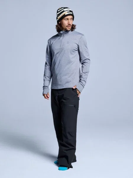 Bluza narciarska Arctic Grey Melange szara