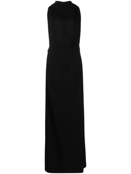 Rochie maxi Proenza Schouler lungă de costum negru