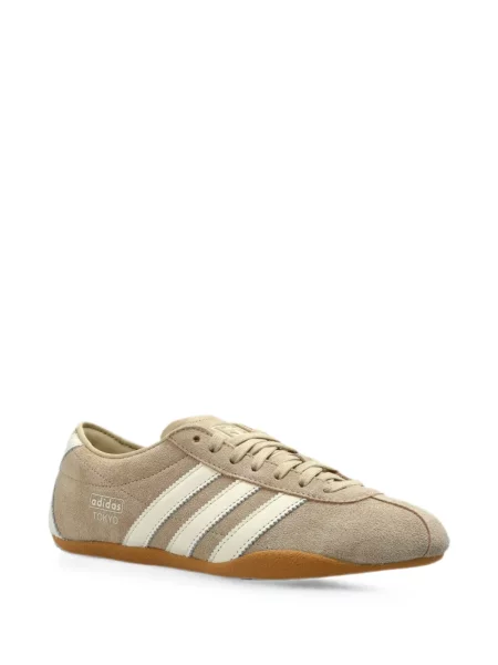 Top Adidas tricotate alergare cu broderie gri