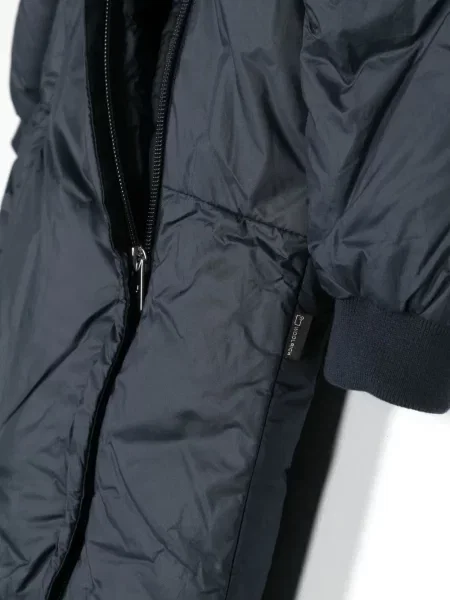 Płaszcz dziecięcy Woolrich niebieski