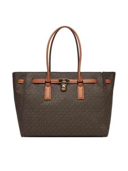 MICHAEL Michael Kors Pirkinių krepšys / kaštoninė ruda