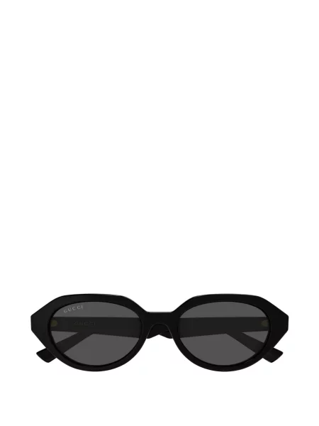 Ochelari de soare Gucci Eyewear cu imprimeu geometric negru