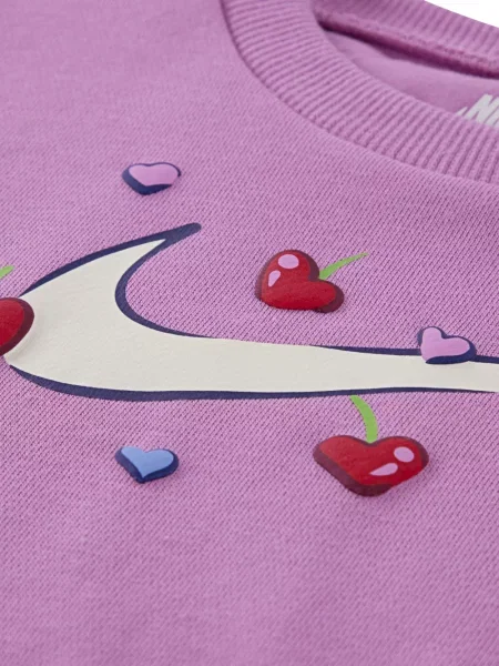 Spodnie dziecięce Nike fioletowe