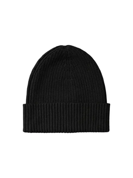 Calvin Klein Căciulă Patch Chunky Rib Cotton Beanie negru